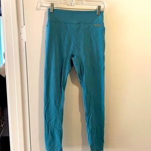Gymshark- Whitney Simmons (M) Teal Leggings